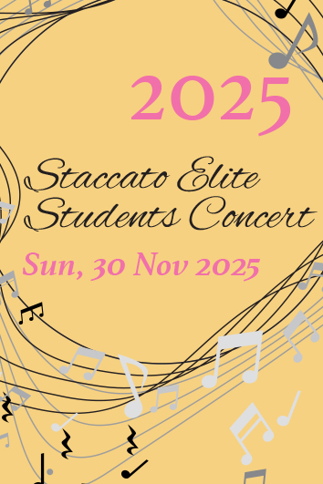 2025 Staccato  Elite Sutdents Concert